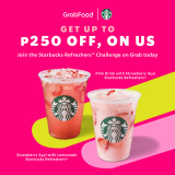 Starbucks – Grab Refreshers Challenge Promo