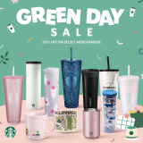 Starbucks – 3.3 Green Day Sale: Get 20% Off