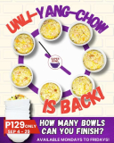 Super Bowl of China Unli Yang Chow Promo