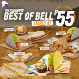Taco Bell – Get Any of the Best of Bell Favorites Starting at ₱55