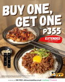 Teriyaki Boy – Buy 1 Get 1 Promo Starting at P355