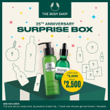 The Body Shop – 25th Anniversary Surprise Box for ₱2500