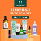 The Body Shop – 6.6 Deal: Get Up to 50% Off