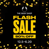 The Body Shop – Flash Sale: Get 50% Off