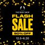 The Body Shop – Flash Sale: Get 50% Off