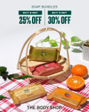 The Body Shop – Soap Bundles Promo: Get Up to 30% Off
