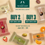 The Body Shop – Get Up to 30% Off on Soap Bundles