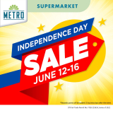 The Metro Supermarket – Independence Day Sale