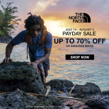 The North Face – Payday Sale: Get Up to 70% Off on Selected Items