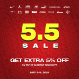The Playground Premium Outlet – 5.5 Deal: Get Extra 5% Off on Discounted Items