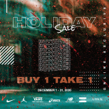 The Playground Premium Outlet – Holiday Sale: Buy 1, Take 1 Promo