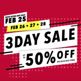 The SM Store – 3-Day Sale: Get Up to 50% Off