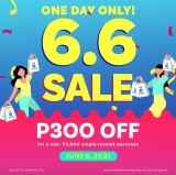 The SM Store – 6.6 Deal: Get P300 Off