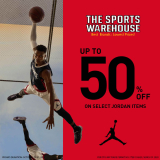 The Sports Warehouse – Get Up to 50% Off on Select Jordan Items