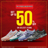 The Sports Warehouse – Get Up to 50% Off on Select Nike Products