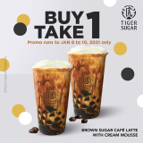 Tiger Sugar – Buy 1 Take 1 Brown Sugar Café Latte