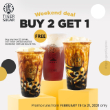 Tiger Sugar – Weekend Deal: Buy 2 Get 1 Promo