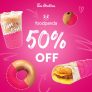 Tim Hortons – Get 50% Off via Foodpanda