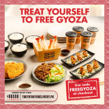 Tokyo Tokyo – Get FREE Fried Gyoza With Minimum Order of ₱700 via Delivery