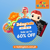 Toy Kingdom – 3-Day Sale: Up to 60% Off