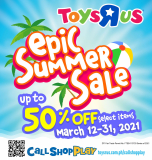 Toys R Us – Epic Summer Sale: Get Up to 50% Off Select Items