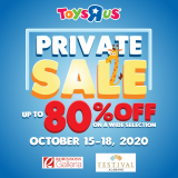 Toys”R”Us – Private Sale: Up to 80% Off