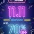 Sony – 11.11 Deal: Up to 50% Off + FREE Shipping on Select Home Entertainment Products via Lazada