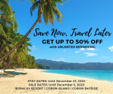 Two Seasons Boracay Resort – Get Up to 50% Off with Unlimited Rebooking
