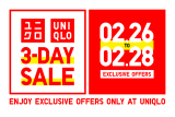 Uniqlo – 3-Day Sale: Exclusive Offers