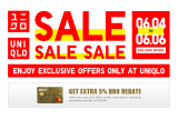 Uniqlo – 3-Day Sale at SM Malls Branches