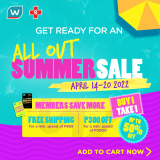 Watsons – All Out Summer Sale