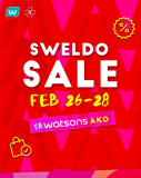 Watsons – Sweldo Sale