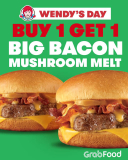 Wendy’s – Buy 1 Get 1 Big Bacon Mushroom Melt Promo