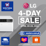 Western Appliances – LG 4-Day Sale