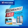 Western Appliances – Clearance Sale: Up to 50% Off on Selected Items