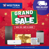 Western Appliances – Grand Christmas Sale: Big Savings + FREE Delivery
