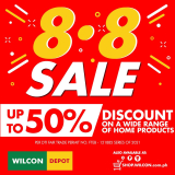 Wilcon Depot – 8.8 Sale: Get Up to 50% Discount