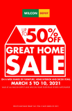 Wilcon Depot – Great Home Sale: Get Up to 50% Off