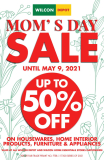 Wilcon Depot – Mom’s Day Sale: Get Up to 50% Off