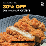 Yabu – Get 30% Off on Orders via GrabFood