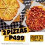 Yellow Cab – Get 2 Pizzas for ₱499