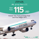 ZIPAIR Manila to Tokyo Seat Sale