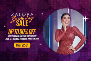 Zalora – Birthday Sale: Get Up to 90% Off With Cashback and FREE Shipping