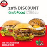 Zark’s Burgers – GrabFood Flash Sale: Get Up to 30% Off